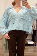 Diamond Buttons Cardigan