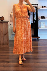 Tie Front Midi Dress