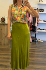 Satin Skirt
