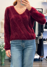 Fluffy Knitted Top