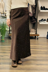 Sparkle Satin Skirt