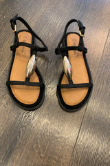 Strappy Flat Sandal