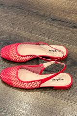 Mesh Slingbacks