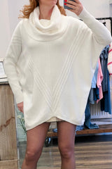 Cowl Neckline Knit
