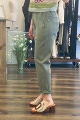 Baggy Front Pocket Trousers