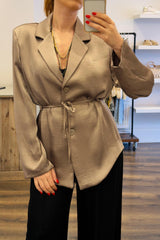 Satin Tye Jacket