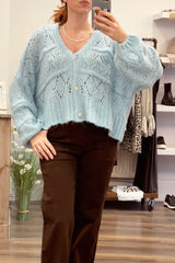 Diamond Buttons Cardigan