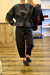 Peplum Loungewear Set