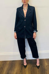 Toxik 3 Denim Jean Blazer