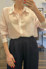 Diamanté Sheer Shirt