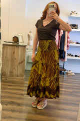 Print Skirt Dress