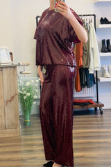 Sequin Trousers
