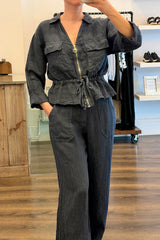 Linen Zip Jacket