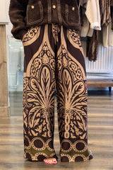 Pocket Print Trousers