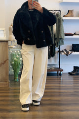 Faux Fur Short Jacket