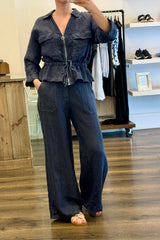 Linen Zip Jacket