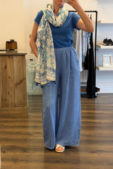 Linen Stripe Trousers