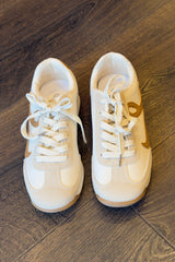 Swirl Lace up Retro Sneaker