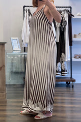 Stripe Jumpsuit
