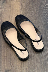 Mesh Slingbacks