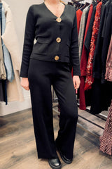 Button Co-Ord Trouser Set