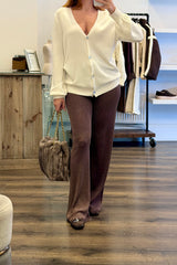V Neckline Cardigan