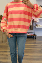 Stripe Sweatshirt