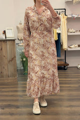 Long Sleeve Floral Dress