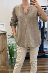 Cotton Stripe Shirt