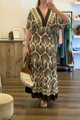 Print Maxi Dress