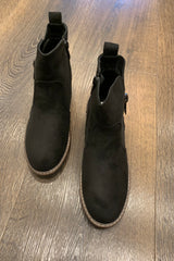 Ankle Zip Wedge Boot