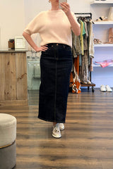 Kate Denim Jean Maxi Skirt