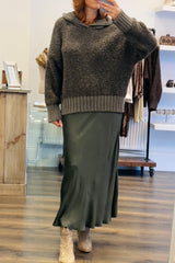 Satin  Skirt