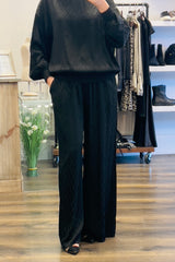 Print Satin Trousers