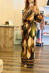Wavy Abstract Trousers