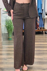 Shimmer  Single Button Blazer