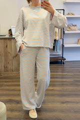 Stripe Loungewear Set