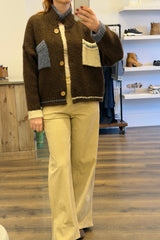 Patch Pocket Knit Cardigan