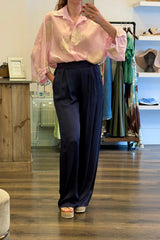 Sheer Embroidered Shirt