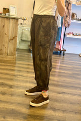 Camo Print Ballon Leg Trousers