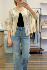 Diamond Knit Cardigan