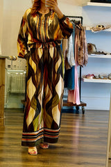 Wavy Abstract Trousers
