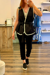 Embroidered Gilet