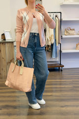 Diamond Knit Cardigan