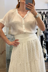 Tiered Diamond Skirt