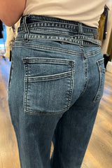 Double Pocket Wide Leg  Denim