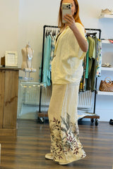 Linen Wide Leg Co-Ord