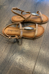Strappy Flat Sandal