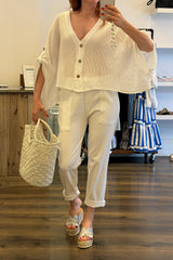 Net Boxy Cardigan