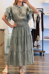Frill Sleeve Top
